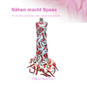 Selber Nähen und sich vom Profi begleiten lassen. So entstand das Peperoncinikleid